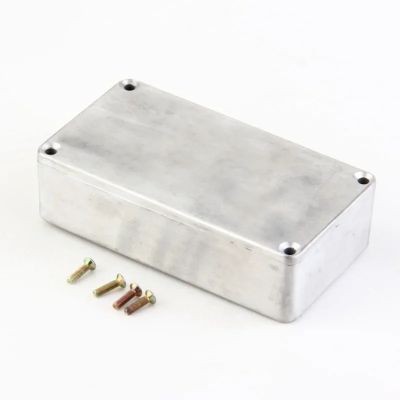 1 szt Stomp Box efekty 1590B aluminiowa obudowa pedału w stylu do gitary gorąca sprzedaż akcesoria gitarowe