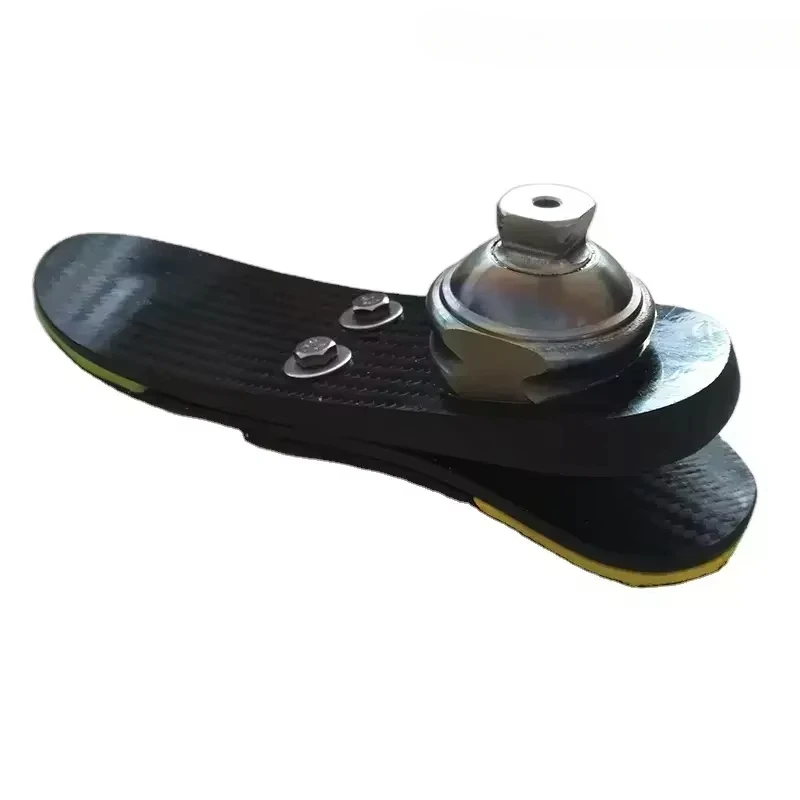 Prótesis de extremidades artificiales de pie de fibra de carbono de tobillo alto de implante prótesis