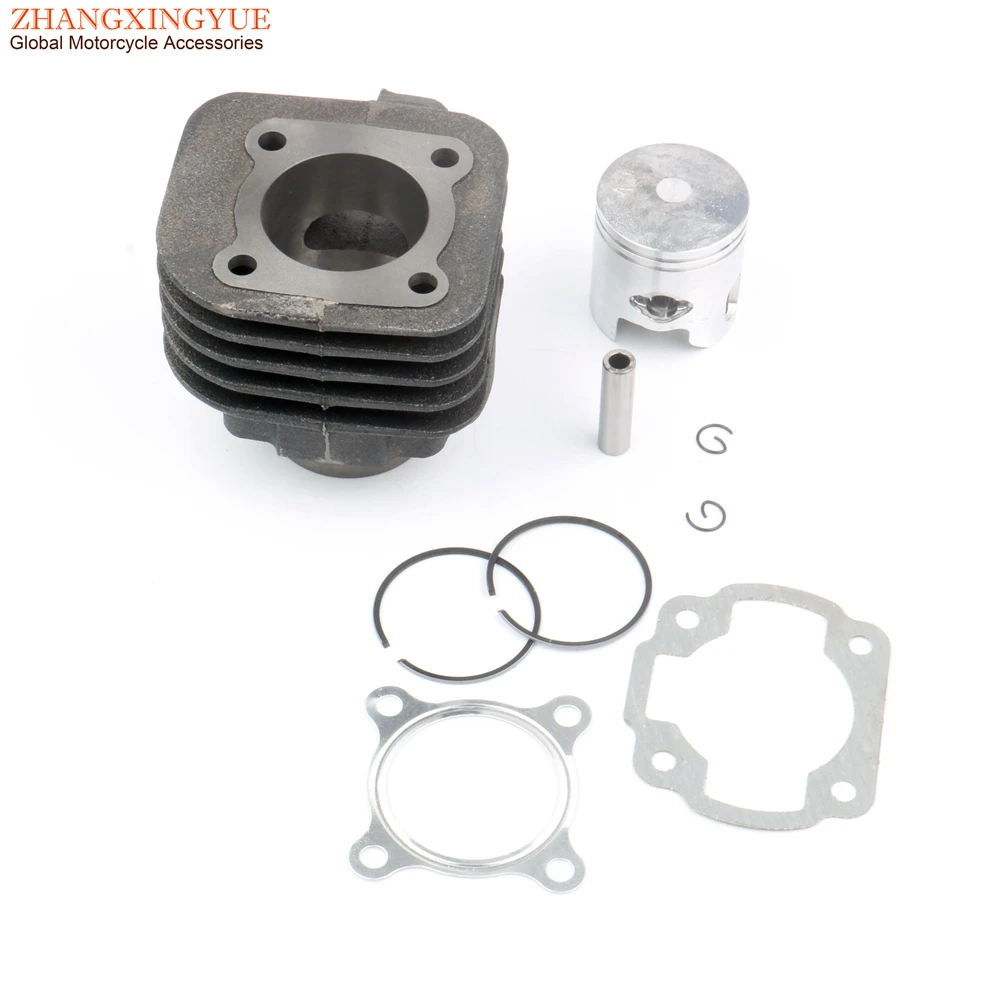 Scooter 70cc Big Bore Cylinder Kit For Yamaha Minarelli Axis Vino 50 Zest Jog R 50cc 2 Stroke 1E40QMB 47mm/10mm