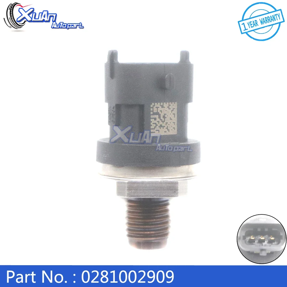 

0281002909 Fuel Rail Injection High Pressure Sensor Regulator For LAND ROVER FREELANDER Fiat Ducato Bus Kasten Pritsche