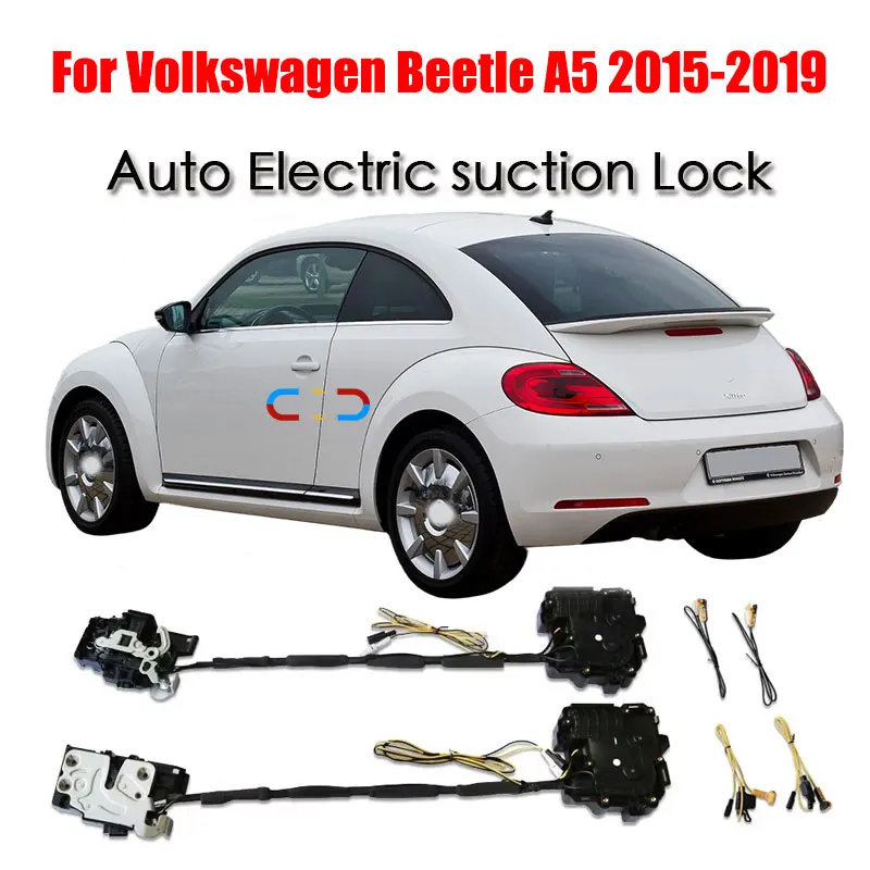 

Для Volkswagen VW Beetle A5 2015-19: Механизм плавного закрывания двери, электропривод замка, бесшумный доводчик с функцией поглощения ударов