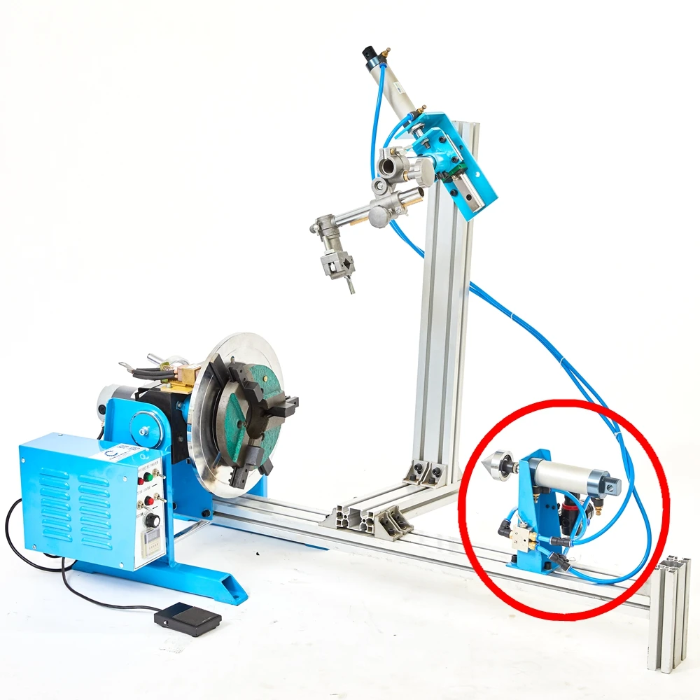 Combinatorial Welding Positioner Rotary Positioner 50KG With WP200 Chuck Center Holder 25mm/65mm