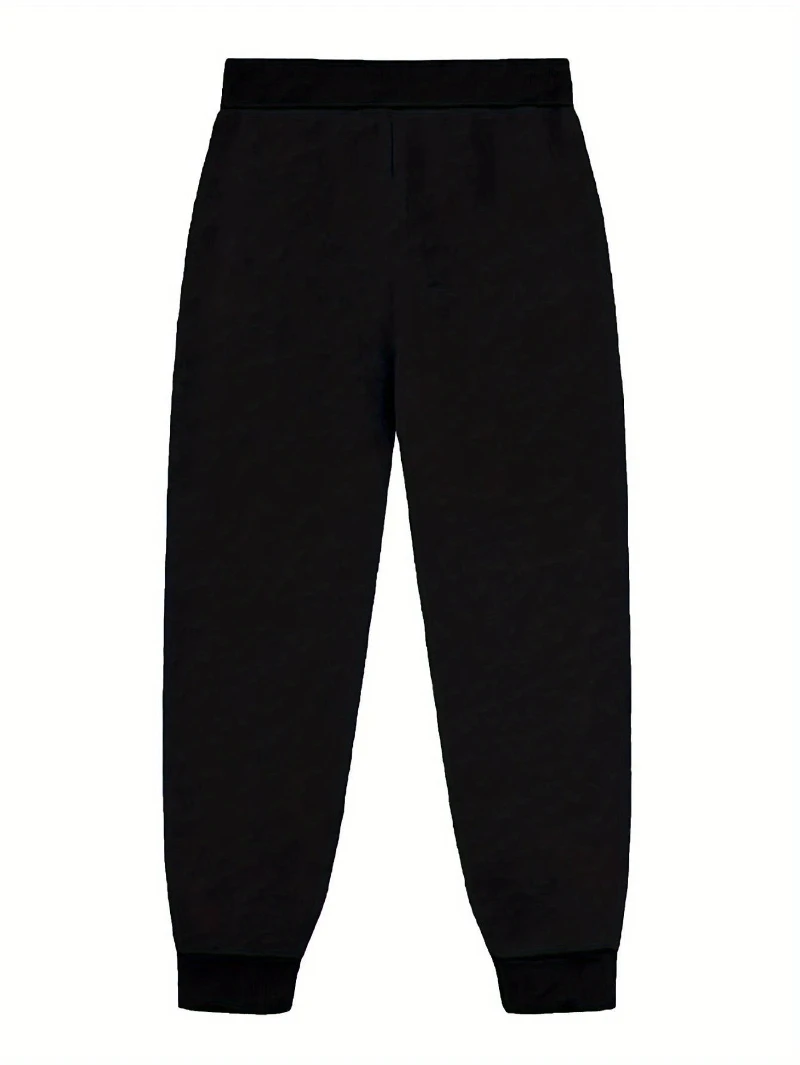2025 الخريف والشتاء الرجال Sweatpants غير رسمية صوف مبطن سراويل تقليدية دافئة الراقية الفاخرة هي لكل من الرجال والنساء الصالة الرياضية