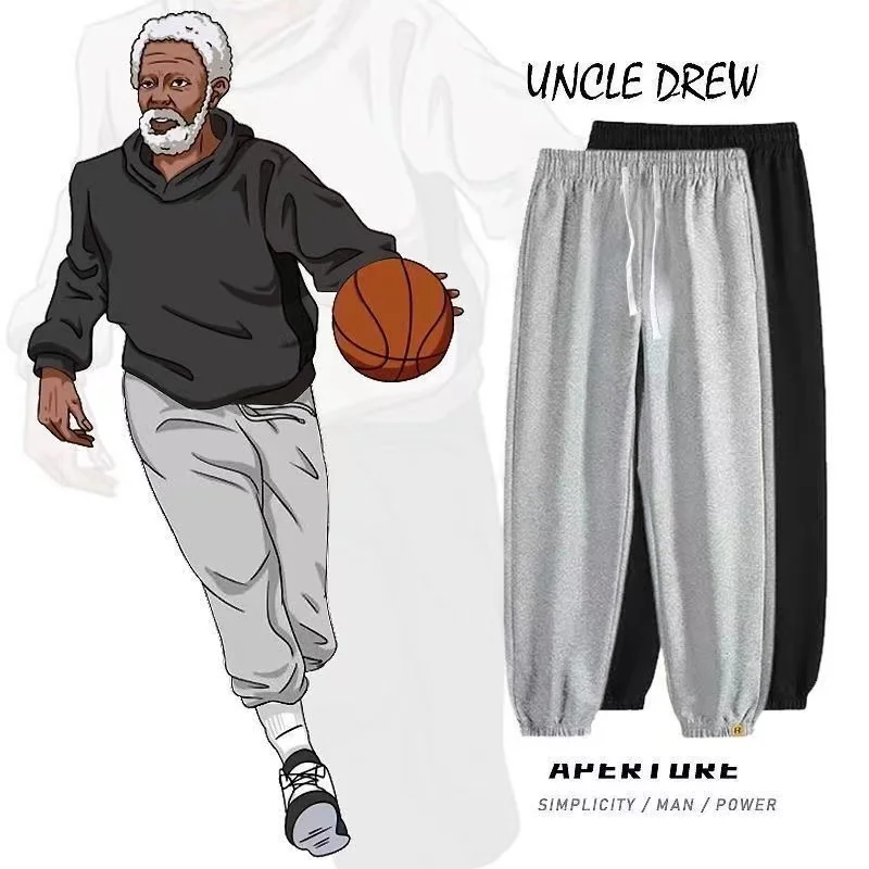 S-8XL رجل الركض السراويل الرياضية الخريف الشتاء Sweatpants الرجال الرياضة الصالة الرياضية السراويل موضة بلون عادية تجريب السراويل الطويلة #1