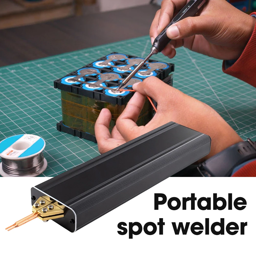 

Portable Spot Welder 80 Gear Adjustable Handheld Spot Welding Device 5000mah Spot Welding Repair Tool for 18650 Lithium Battery