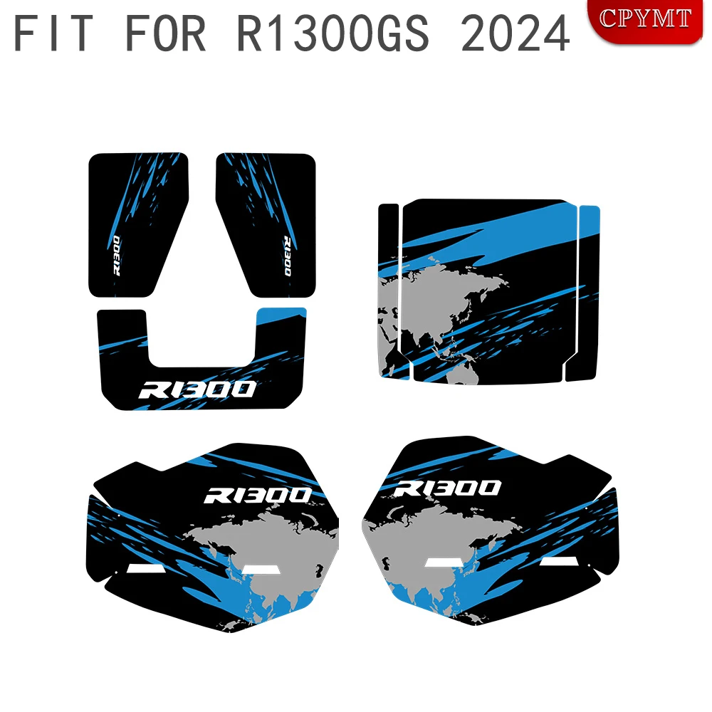 

Fit for R1300GS R 1300 GS GS 1300 2024 Sticker Motorcycle Suitcase Stickers Protective Sticker