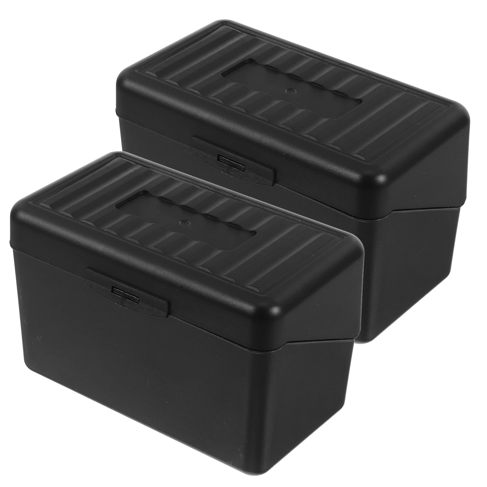 

Desktop Note Box Cards Task Boxes for Teachers Plastic Index Holder Recipe Card ganizer Case Notecard Holders