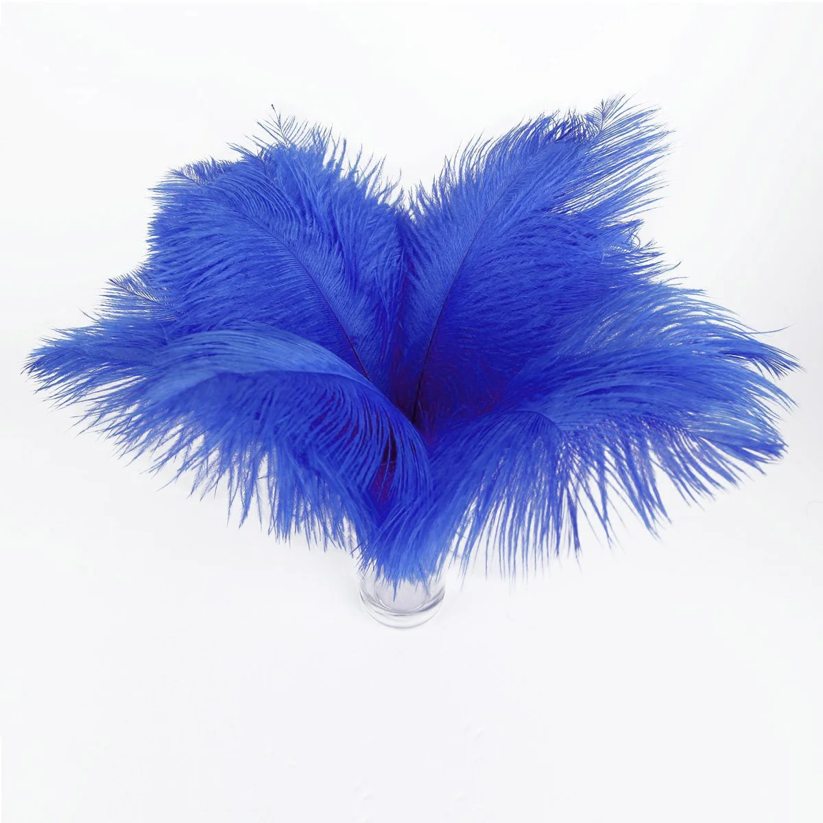 

20Pcs Ostrich Natural Dark Blue 25-30Cm Excellent for Wedding Party Costume Decoration Ostrich S Dark S