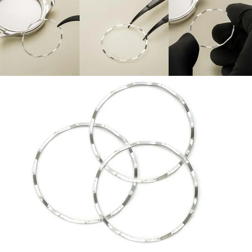 

1/2/5/10 шт. распорное кольцо специально для NH35 NH36 механизм 29,5 мм металлическая внутренняя крышка держатель фиксированное кольцо для механического механизма NH35A