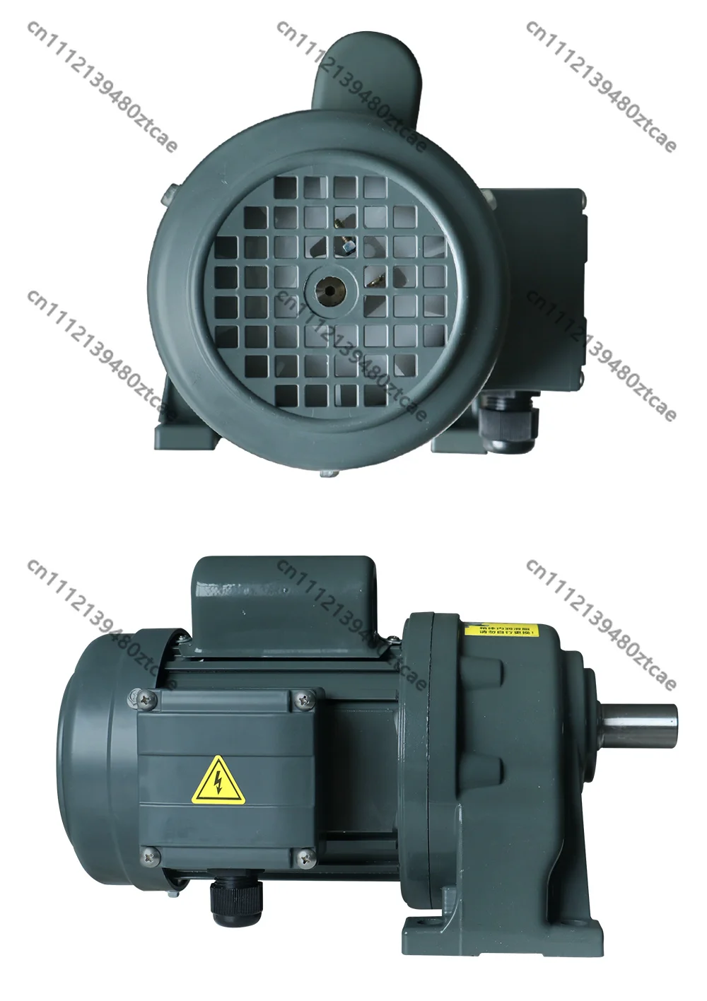 GH22 Gear Reduction Motor AC 220V 200W 1 Phase Horizontal Variable Speed Motor 22mm Output Shaft