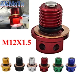 M12x1.5 Oil Drain Plug Bolt For Honda CBR 250RR 400RR 600RR 900RR 954RR 1000RR 125R 250R 300R 400R 500R CB RVT 1000R VFR