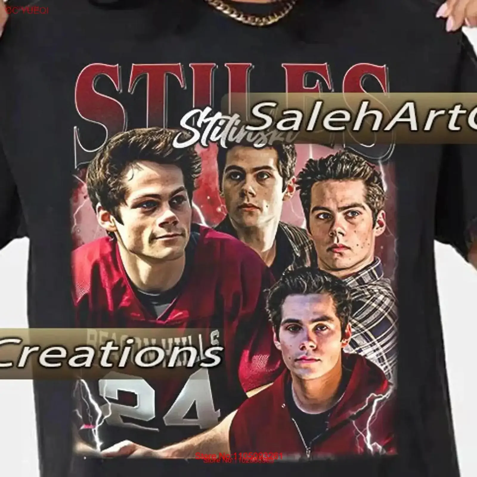 

Stiles Stilinski Vintage 90's T Shirt Fan Made Movie Timnas vintage Washed graphic designer clothes Soft Stretched Comfortable