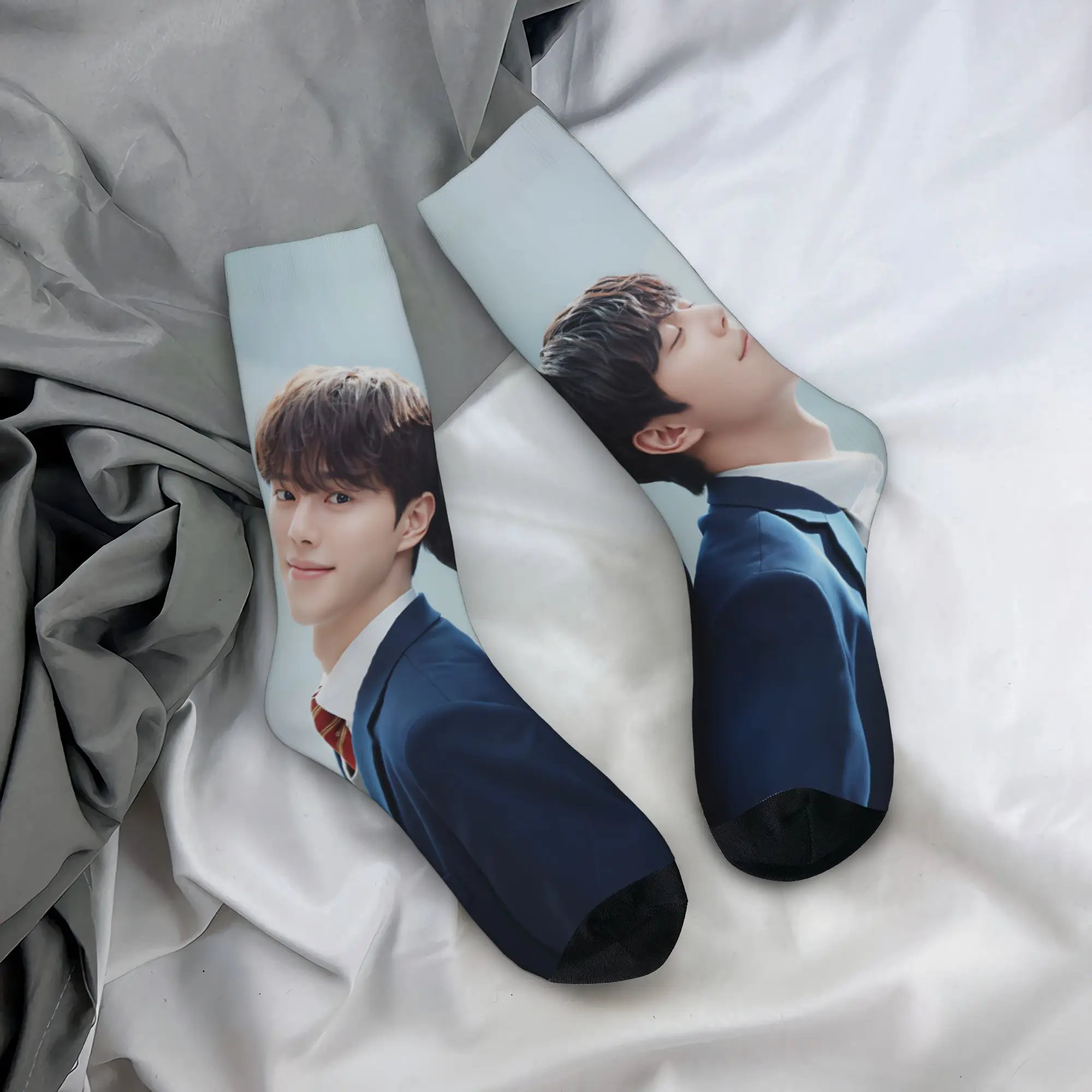 Kdrama Four Hands Two Sonatas Socks Autumn  Stockings Harajuku Men High Quality Socks Design Outdoor Non Skid Socks