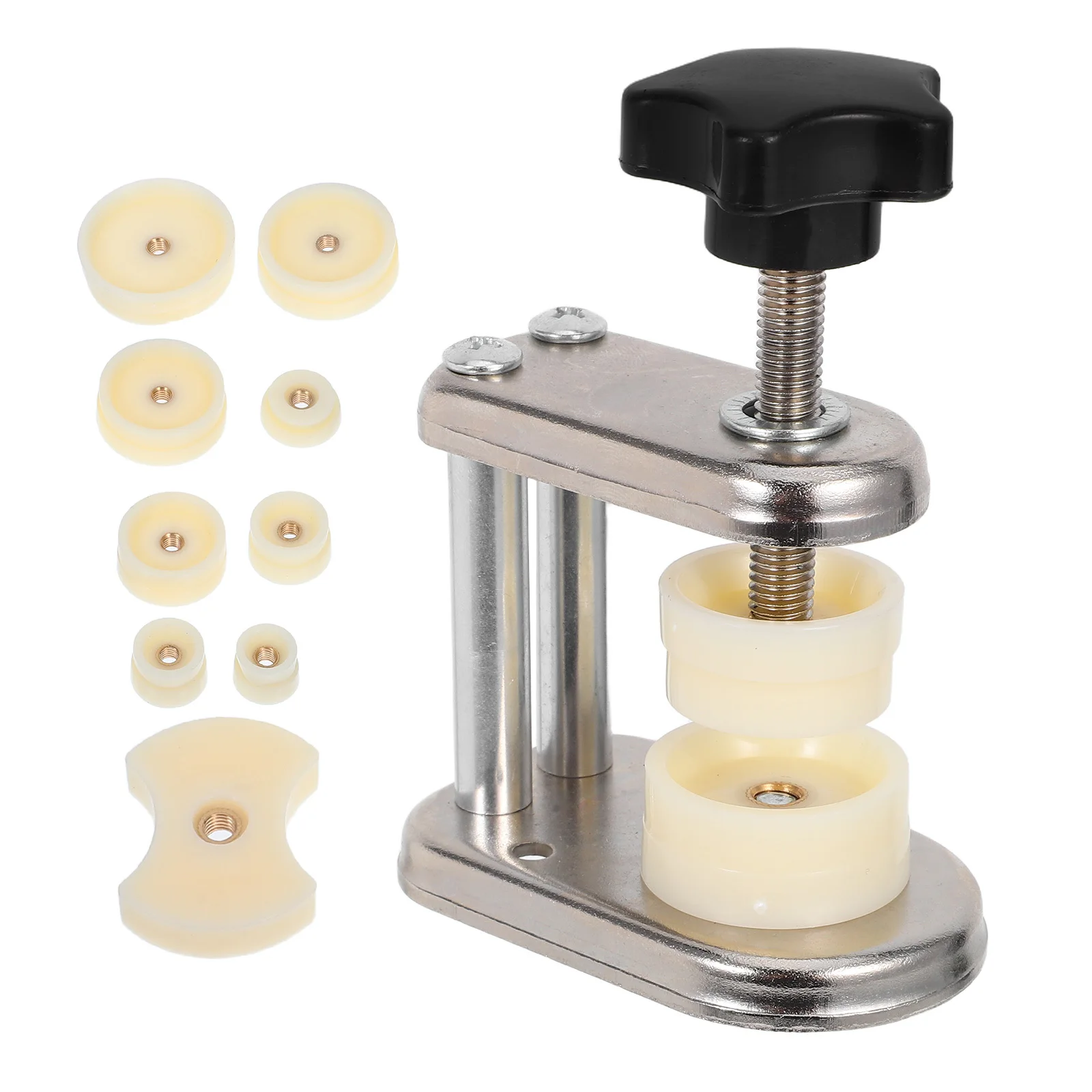 

Watch Case Press Dies Manual Screw Capping High Precision Watch Back Closer Durable Repair Tool for Home Studio Use