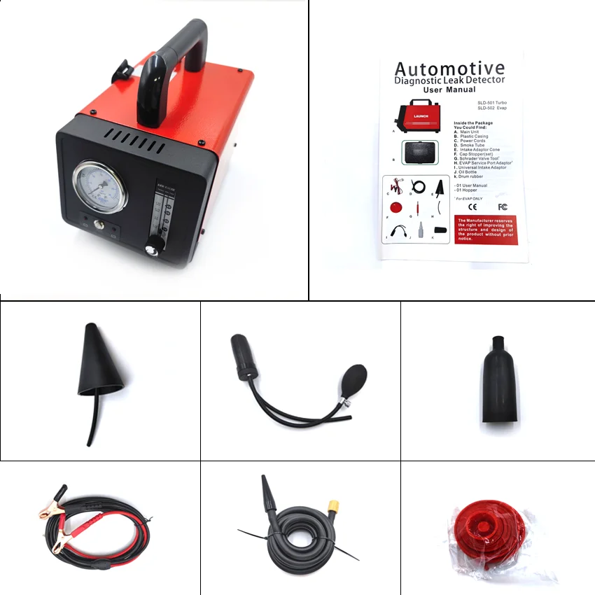 Neue Ankunft Auto Rauch Leck Tester SLD-501/502 Rauch Diagnose Leck Detektor