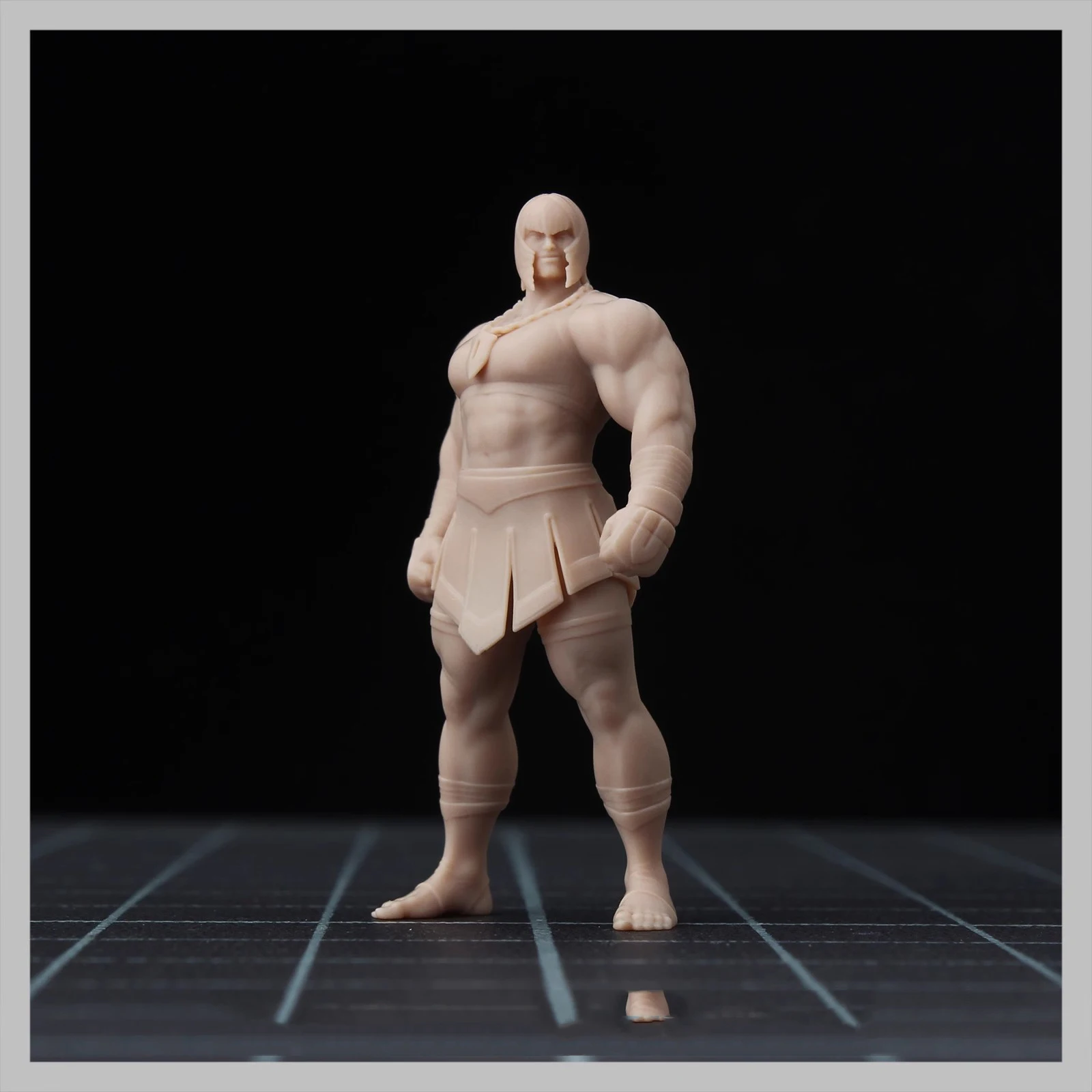 

Resin 1/64 1/43 1/72 Scale Armor Muscle Man Boxer Miniature Figure Model Scene Props Micro Creative Photography Handmade DIY