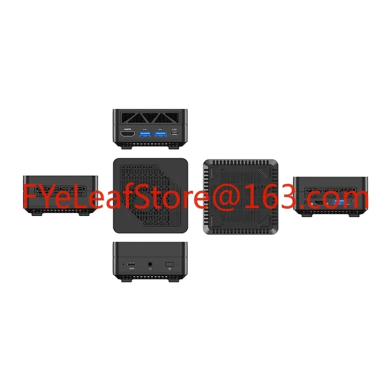 Alta calidad 8cm N100 mini PC AMD R7 7840U Octa Core Mini PC para juegos RX780M GPU portátil DDR5 Mini PC