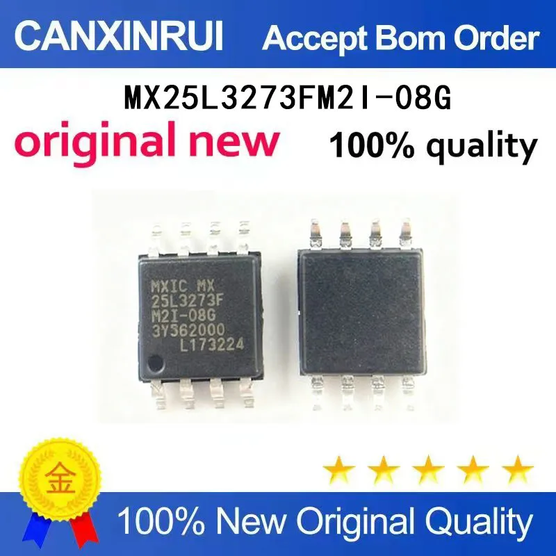 

(5-100 Pieces) Brand new original MX25L3273FM2I-08G patch SOP8 storage chip in stock