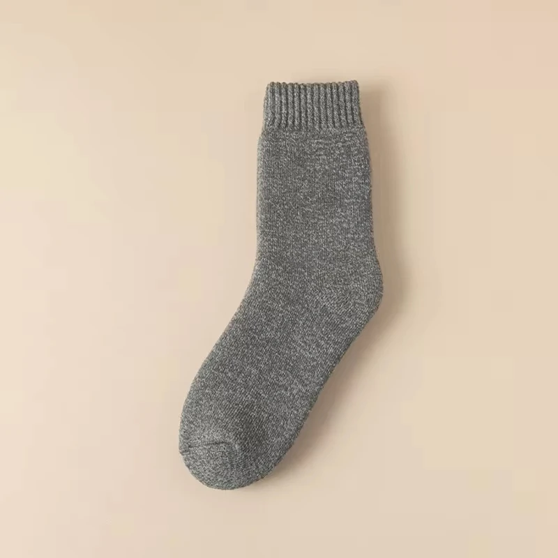 3 أزواج من الجوارب الحرارية للنساء للشتاء السميك في الهواء الطلق الجوارب الدافئة لينة الدافئة الكلاسيكية جوارب قطنية كبيرة للفتيات