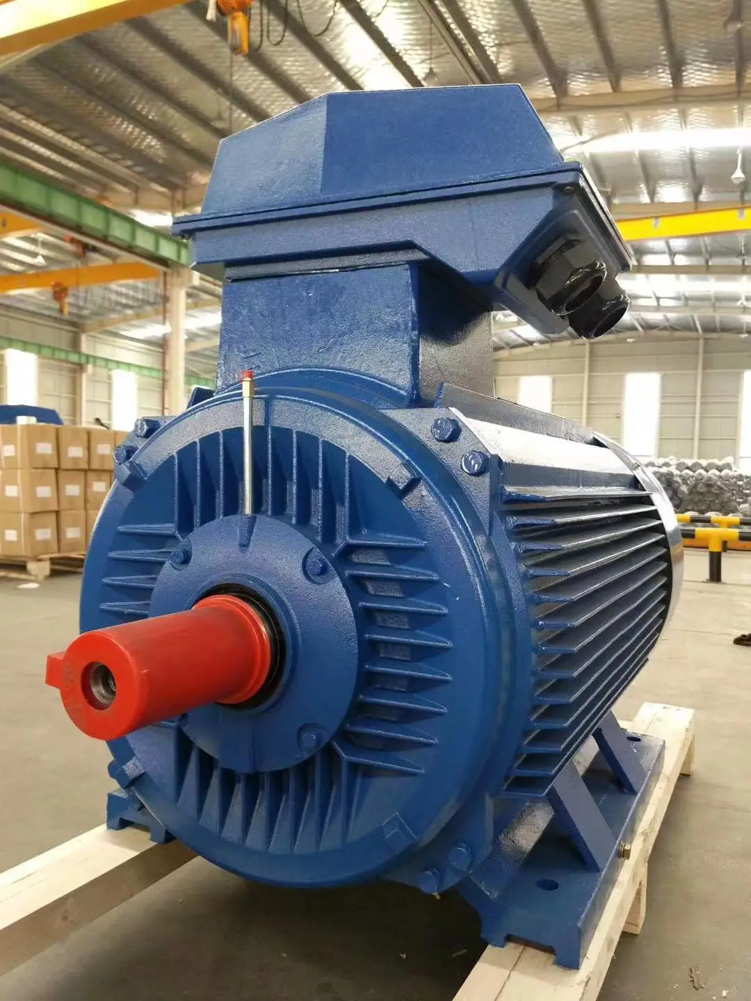 YE4-3552-4 375kW AC 비동기 유도 전동기 스퀴럴 케이지 삼상 전동기 (50Hz 주파수, 380V 전압)