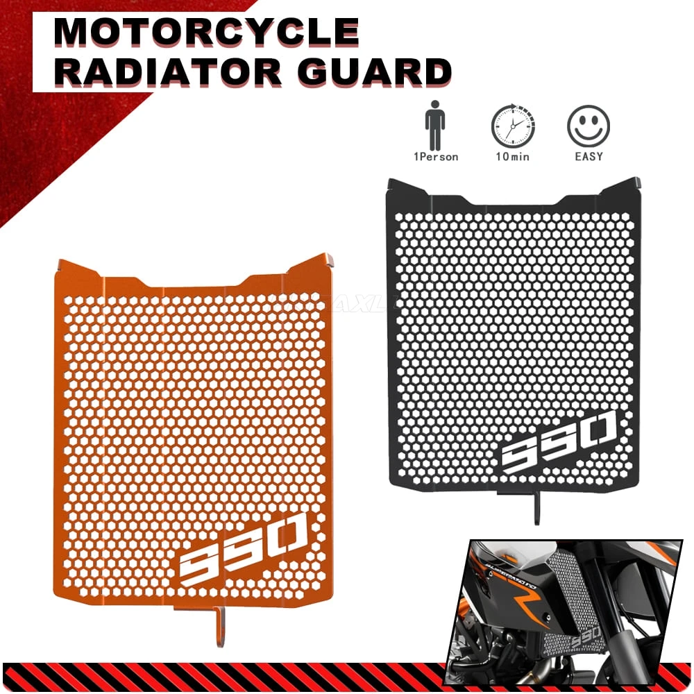 

For 990 Supermoto LC8 2009-2014 990Supermoto 2010 2011 2012 2013 Water Tank Protection Radiator Grille Guard Cover Protector