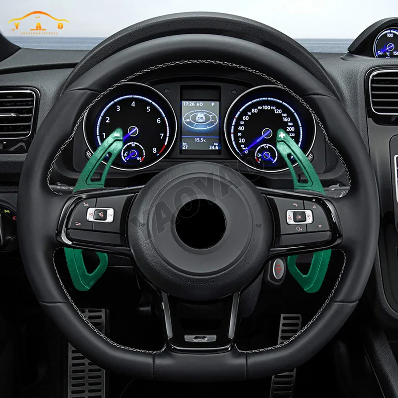 Car Steering Wheel Shift Paddle Shifter Extension For VW Golf 7 GTI Mk7 R-Line Accessories