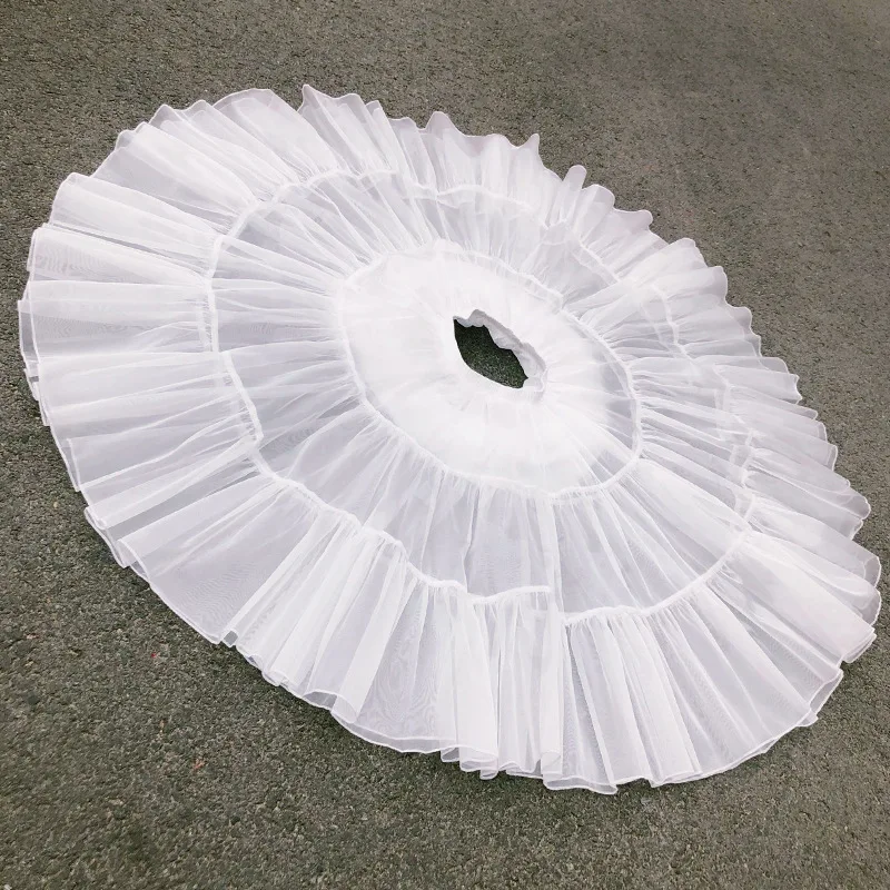 Áo Bé Gái Crinoline Ngắn 60Cm Petticoat Quần Lót Váy Chữ A Thun Quần Lót Tây Nam Không