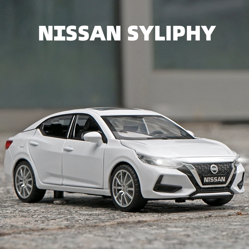 1:32 Nissan SYLPHY Alloy Cast Toy Car Model Sound and Light Children\'s Toy Collectibles Birthday gift