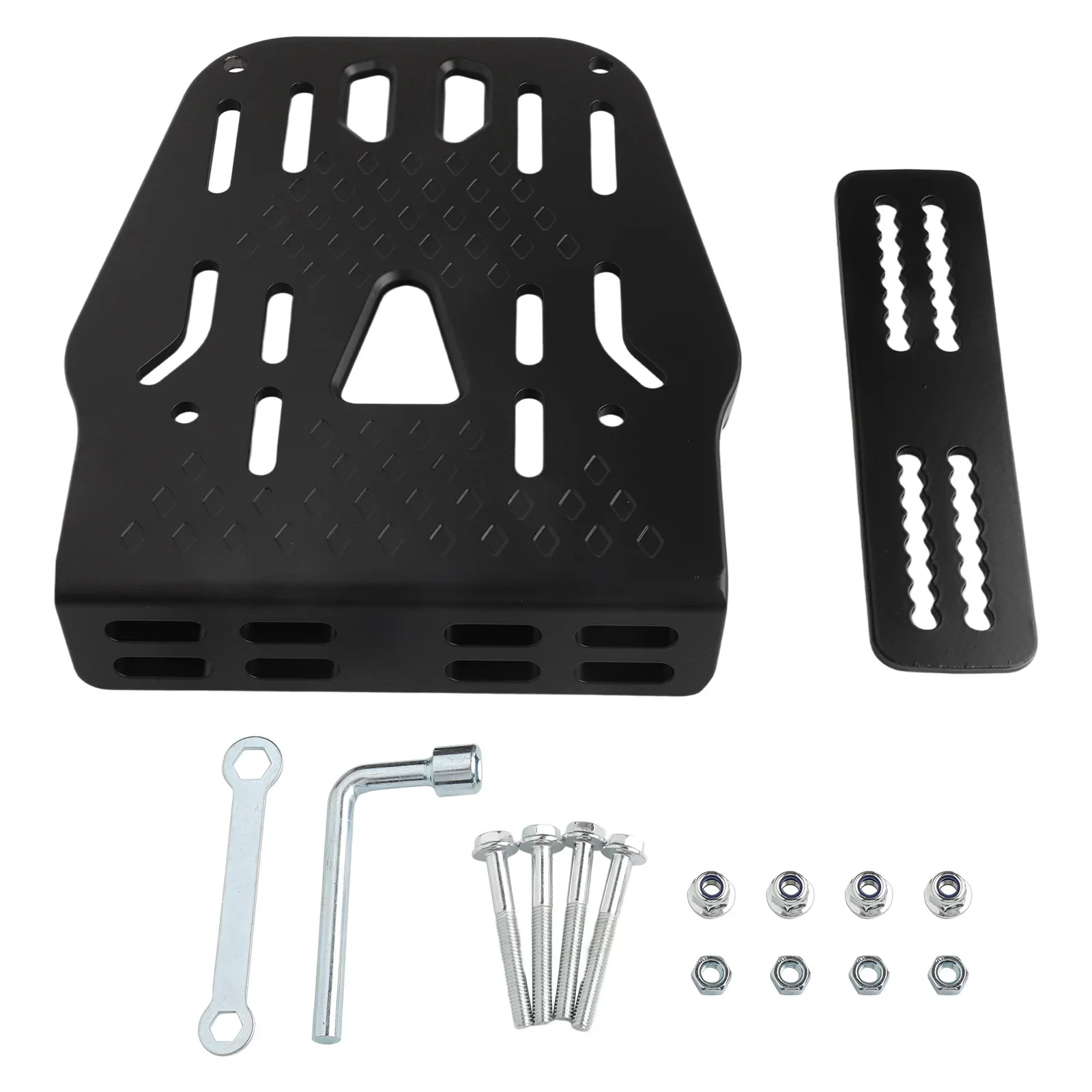 حامل خلفي للذيل مثالي للسفر والتسوق 29*22*7 سنتيمتر للاستخدام الترفيهي لمركبة إيما الكهربائية