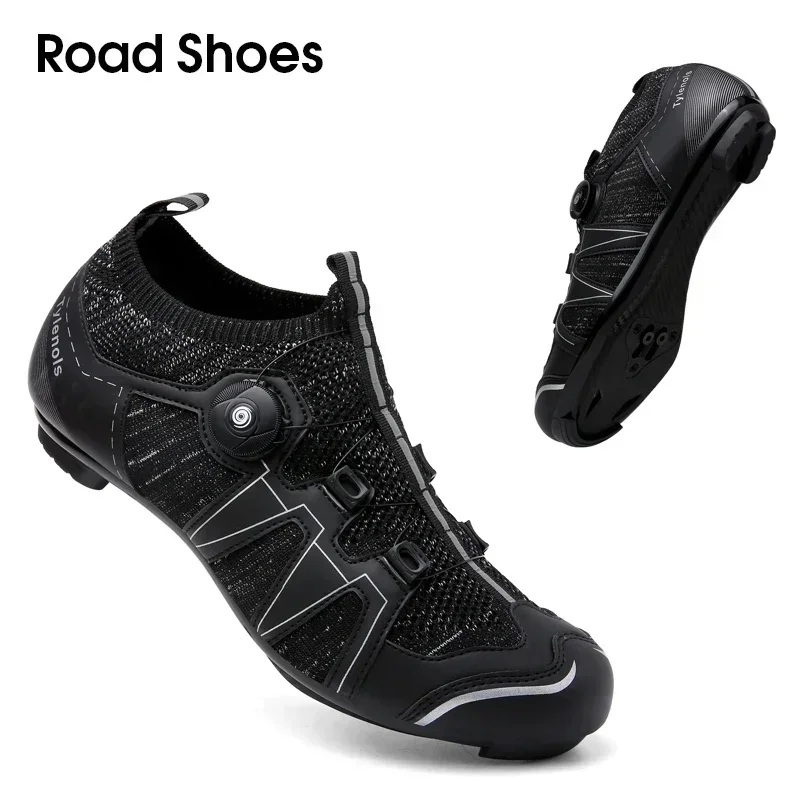 Men MTB Cycling sneaker Shoes Breathable Cleats Road Bike Shoes Racing Speed Sneakers Women Mountain Bicycle Footwear for SPD SL