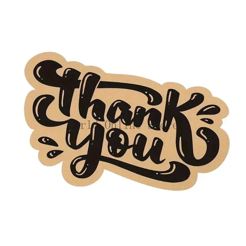 50 Pcs Thank You Cards Green Package Insert Notes For Weddings Birthdays Small Business Owners Smooth Writing Surfaces 87HC