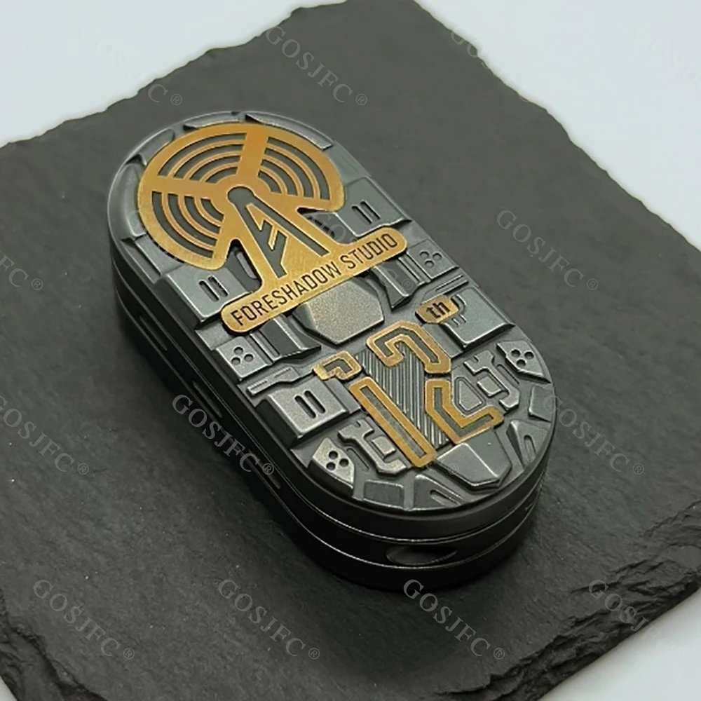 الوكيل EDC الحرس برج دفع المنزلق الزركونيوم ضبط شوكة تململ المنزلق ألعاب متململة الكبار التصاميم الأصلية أدوات تخفيف القلق #6