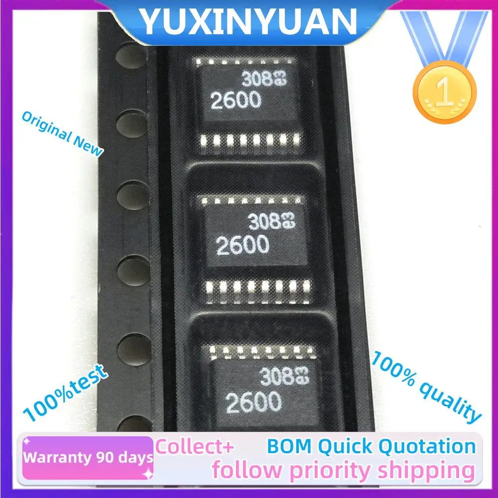 1PCS And NEw Ori VND7050A  VND7050AJTR  LTC2600CGN  LTC2600  LT2600CGN  2600  SSOP-16 100%TESt