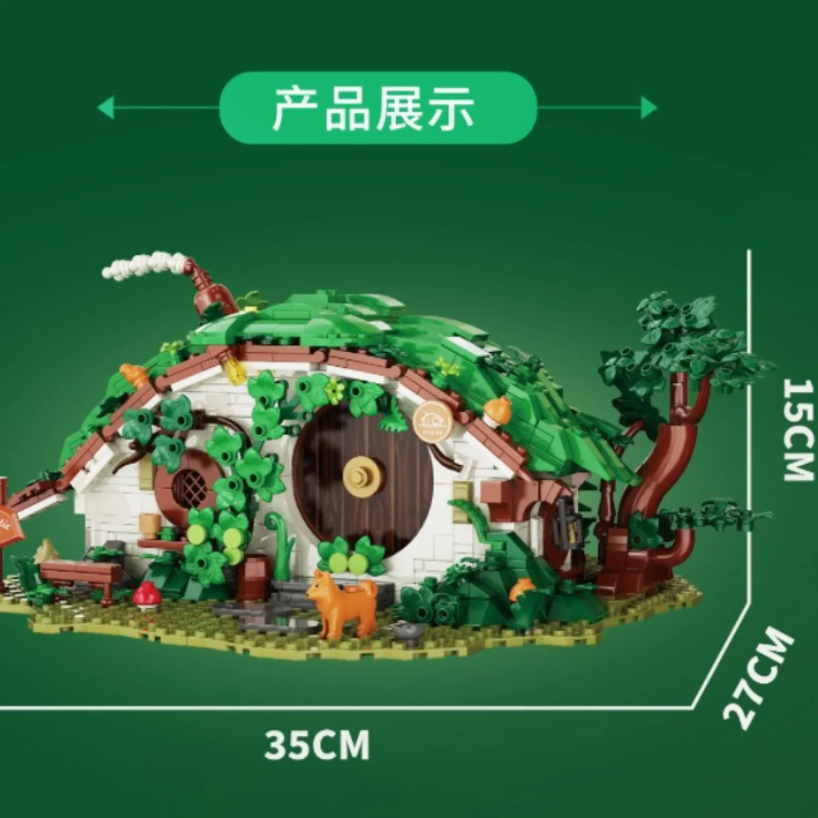 1088 Uds DK6031 MOC ladrillos creativos enano hogar modelo coleccionable Mecha bloques de construcción DIY modelo Kit juguete para niños regalo de cumpleaños