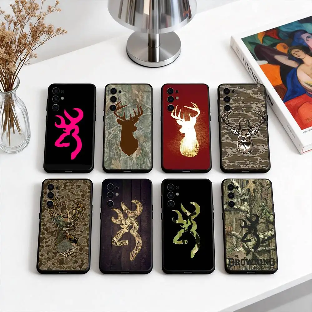 

Чехол для телефона B-BrowningS Huntings-BH DEER для Samsung S25, S24, S21, S22, S23, S30, Ultra, S20, Plus, Fe, Lite, Note, 10, черный