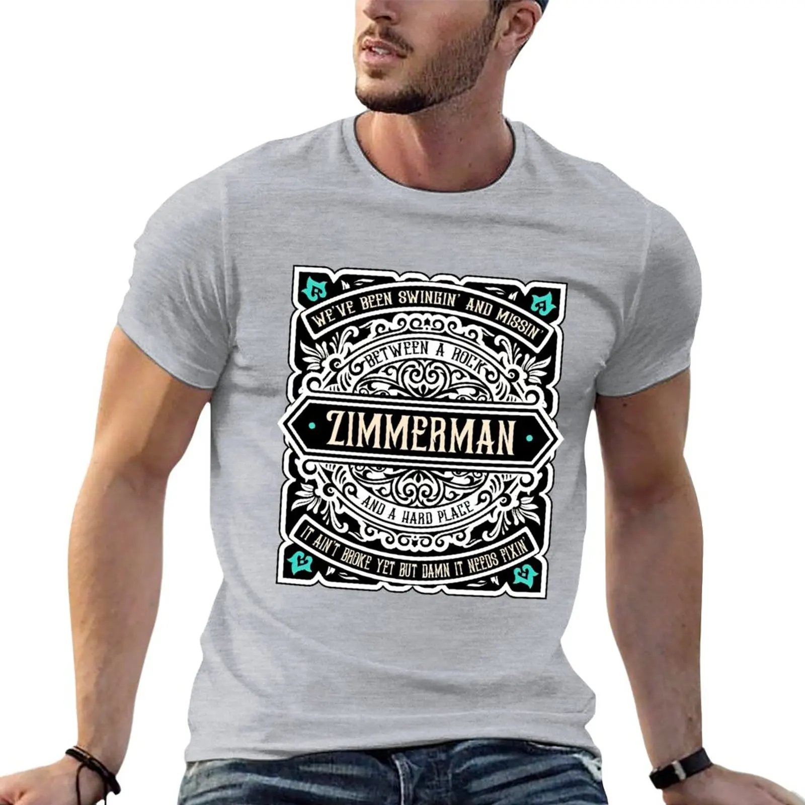 Bailey Zimmerman Logo T-Shirt quick-drying cute tops quick drying workout shirts for men