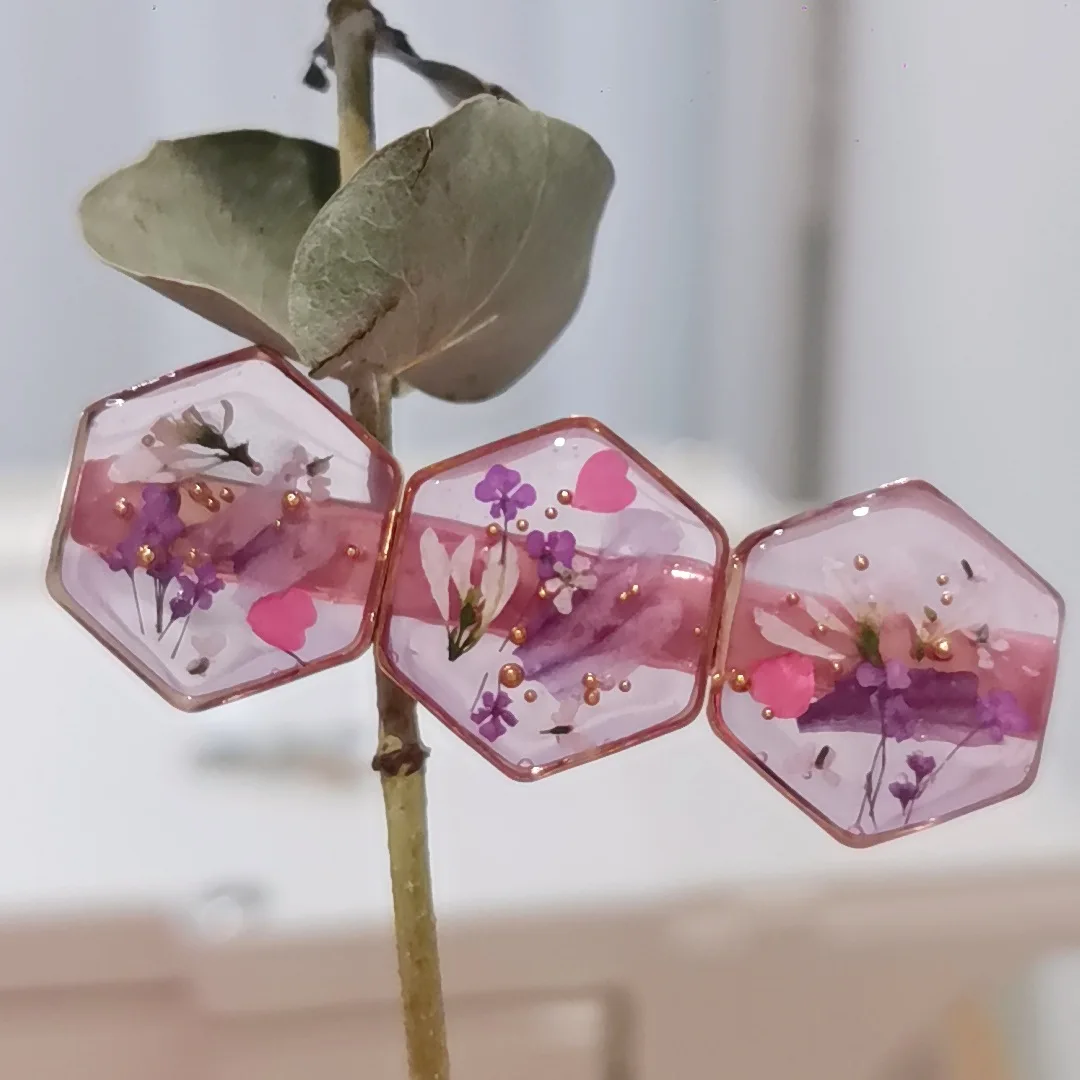 3231 Wholesale Handmade Gentle Girl Flower Hair Accessories Real Dried Flower Hair Clips Duckbill Clips Christmas Birthday Gifts