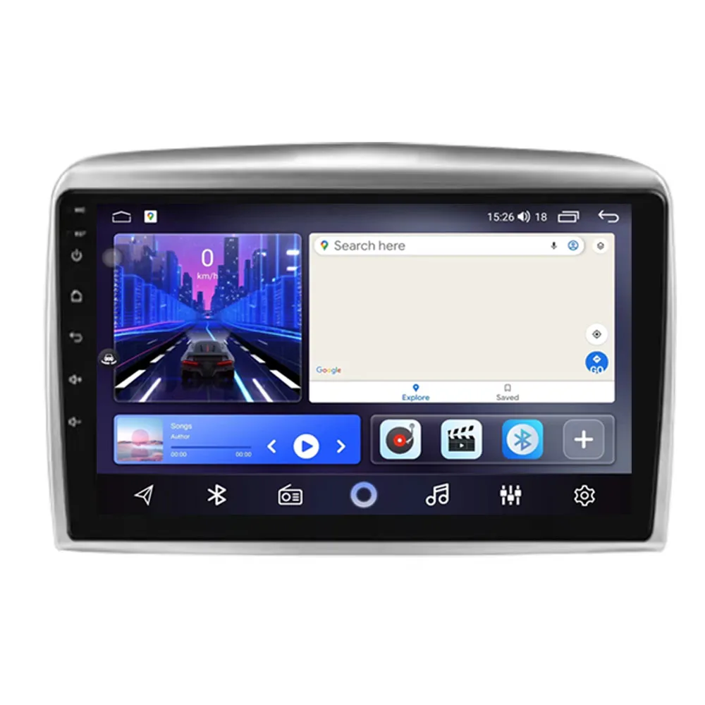 Android 16 For Lancia Ypsilon 2006-2011 Multimedia Android Auto Carplay Car Player Navigation Screen GPS Radio wifi DVD QLED 5G