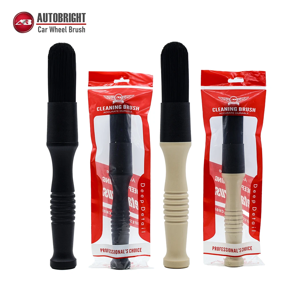 

AUTOBRIGHT Engine Wheel Brush Efficient Stiff Bristles Durable Versatile Design for Engine Car Door Wheel Cleaning Brushes Tools