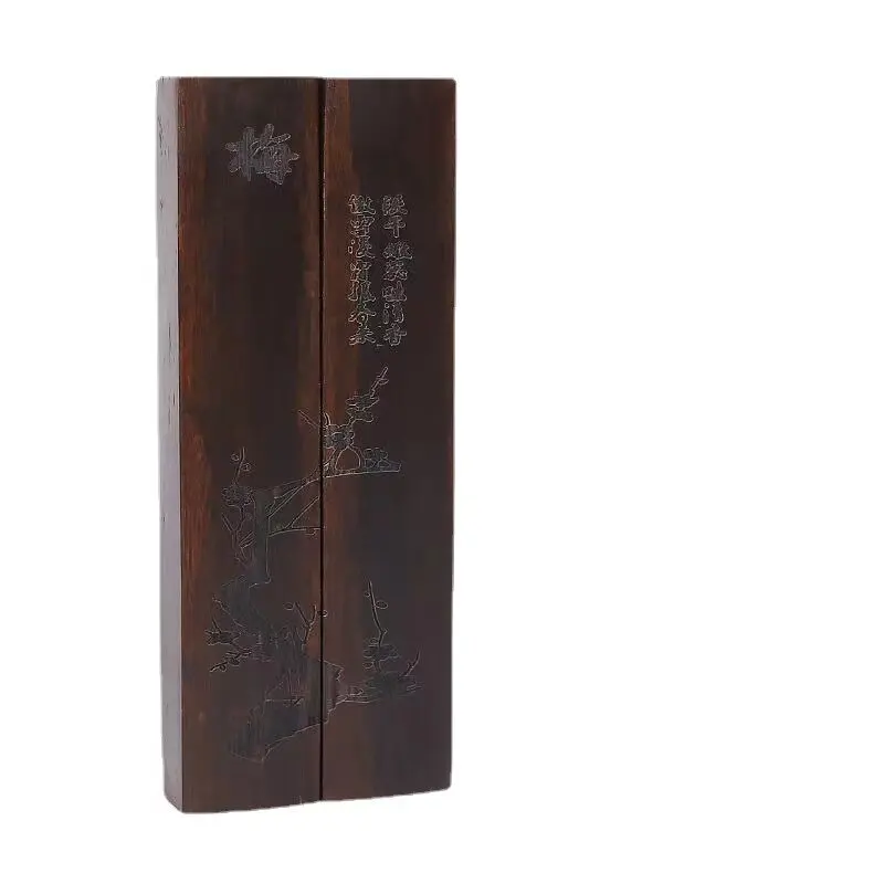 Chinese Style Wood Paperweight Rectangle Smooth Surface Writing Paper Weight Pressing Paper Flat Bottom Calligraphy Stationary