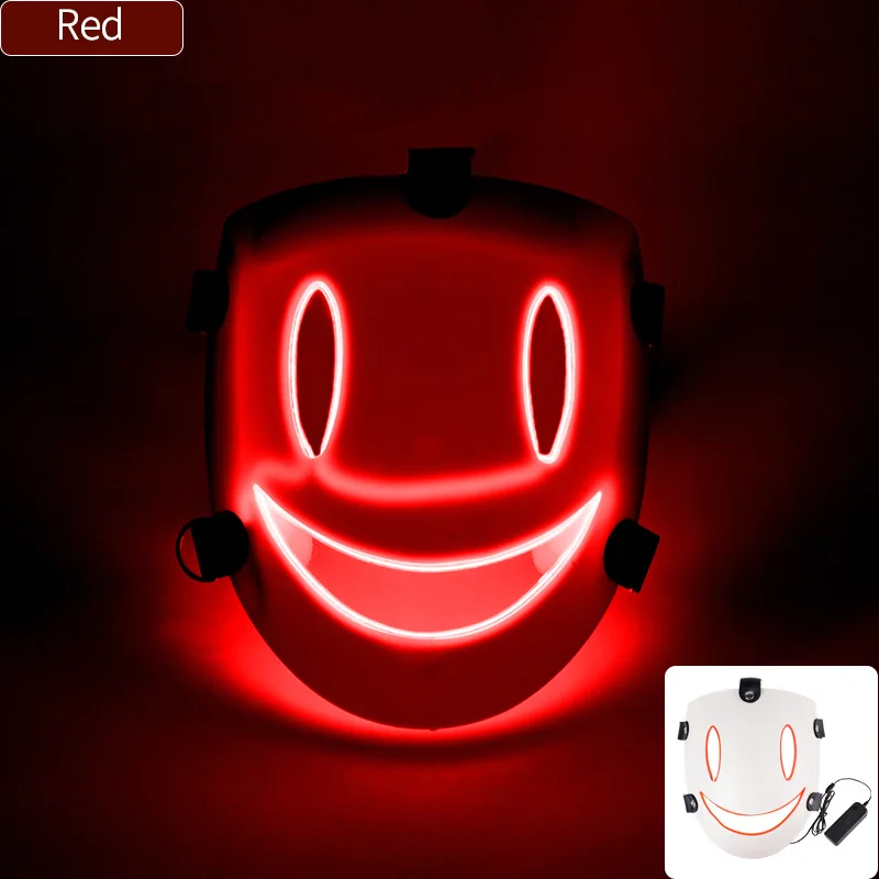Maschera di invasione a LED ad alto aumento Cosplay Invasione ad alto aumento Ain Accessori per costumi Maschera Maschera per adulti Anime ad alta invasione LED