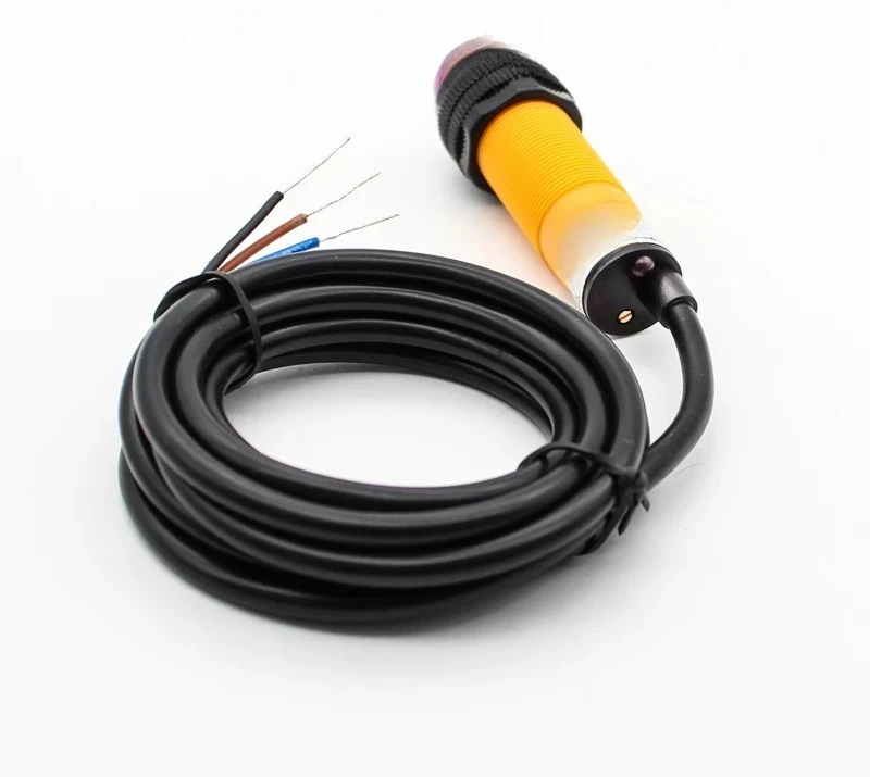 Датчик отражения iffuse, сенсорный фотоэлектрический переключатель E3F-DS30C4/C2/P1/P2, трехпроводной NPN, нормально открытый, 24 В