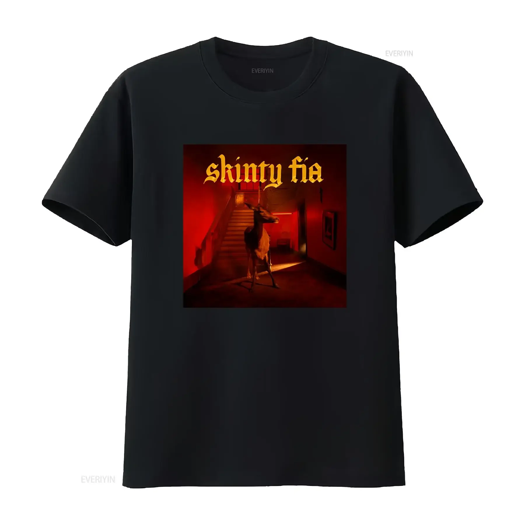 Skinty Fia Fontaines D C Album Band Full Size S to 5XL T shirt Mother Day new vintage Washed Versatile streetwear Comfortable
