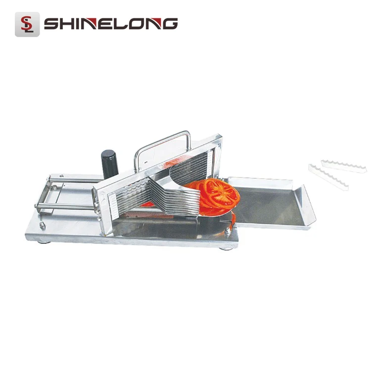 F018 affettatrice manuale commerciale per frutta