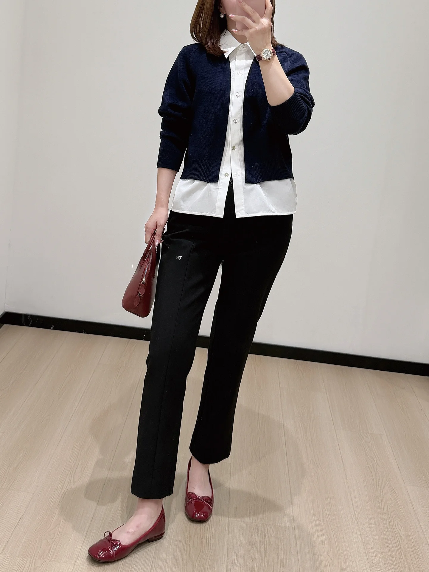 

Брюки прямого кроя Slim Fit с защитой от скатывания, модные универсальные женские повседневные брюки для офиса, с узкой талией и зауженными штанинами