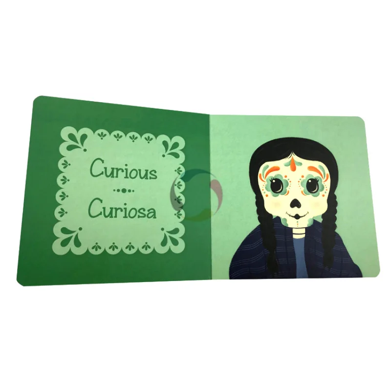 

custom Cardboard print eco high quality overseas board book printing on demand books children kid books