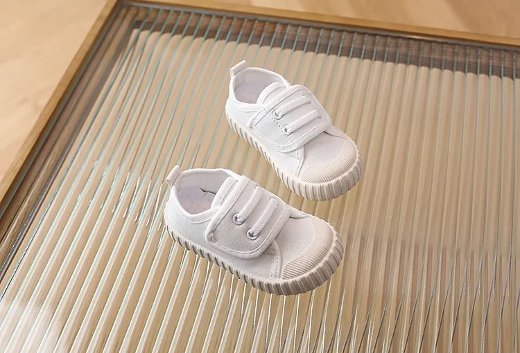Kinder Schuhe Jungen Mädchen Leinwand Schuhe Mode Weiche Kleinkind Kleinkind Mädchen Jungen Turnschuhe Atmungsaktive Candy Farbe Kinder Leinwand Schuhe – Detail 19