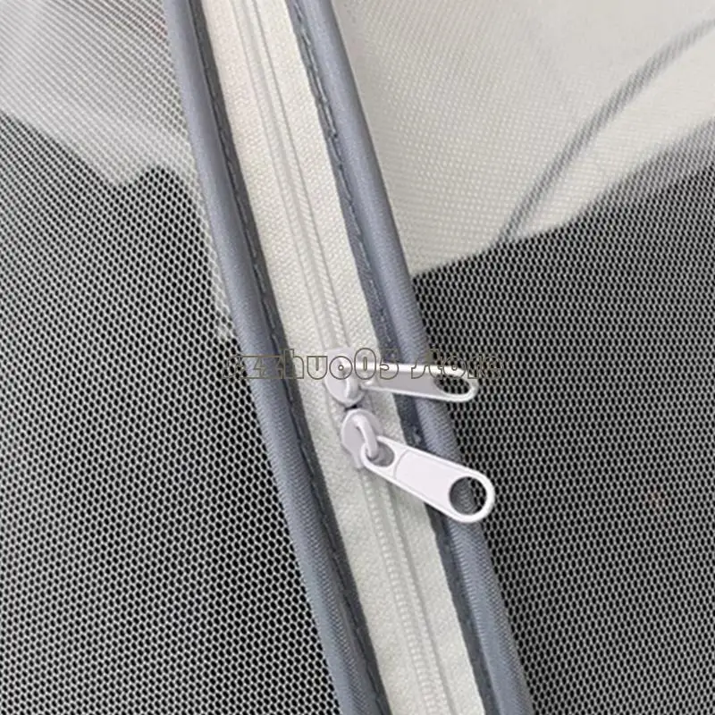 

M3GE Pushchair Canopy Strollers Insect Net Breathable Baby Net for Baby Carriers Full Coverage Pram Insect Netting Cover