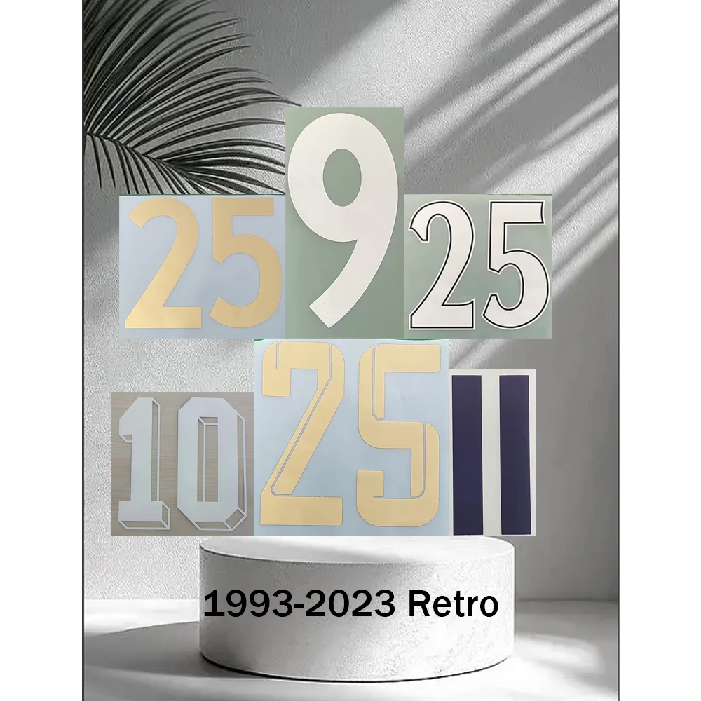 1993-2023 Baymuch Retro Nameset Printing 97/99 12/13 13/15 Customize Soccer Name and number top AAAA quality