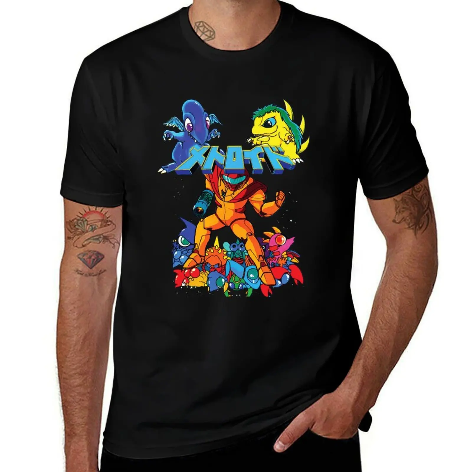 Vintage Metroid T-Shirt Plus Size Loose Fit T-Shirt